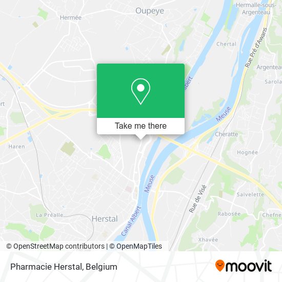 Pharmacie Herstal map