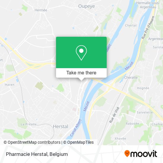 Pharmacie Herstal plan