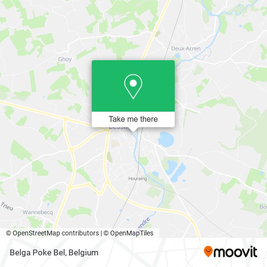 Belga Poke Bel map
