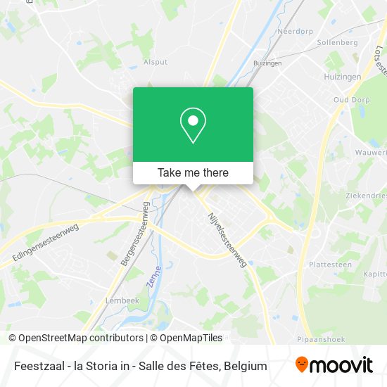 Feestzaal - la Storia in - Salle des Fêtes map