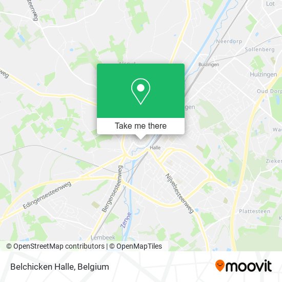 Belchicken Halle map