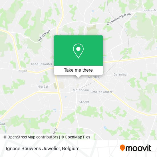 Ignace Bauwens Juwelier map