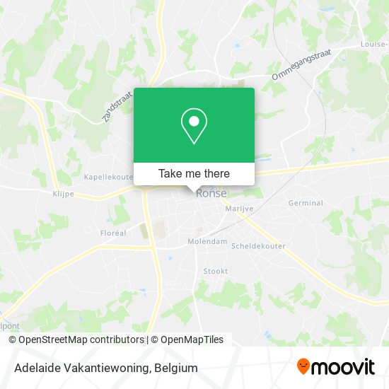 Adelaide Vakantiewoning map