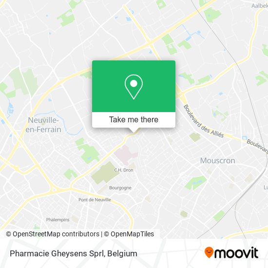 Pharmacie Gheysens Sprl plan