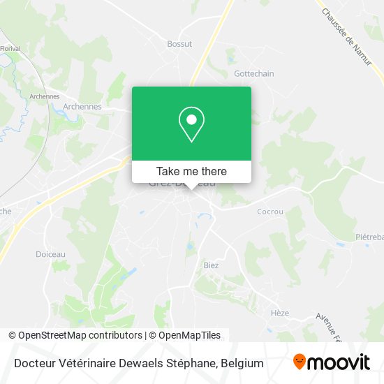 Docteur Vétérinaire Dewaels Stéphane map