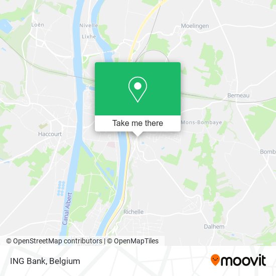 ING Bank map