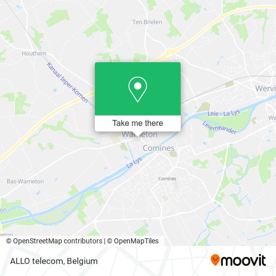 ALLO telecom map