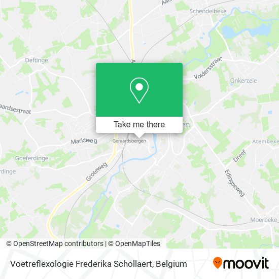 Voetreflexologie Frederika Schollaert plan