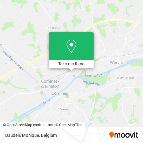 Bauden/Monique map
