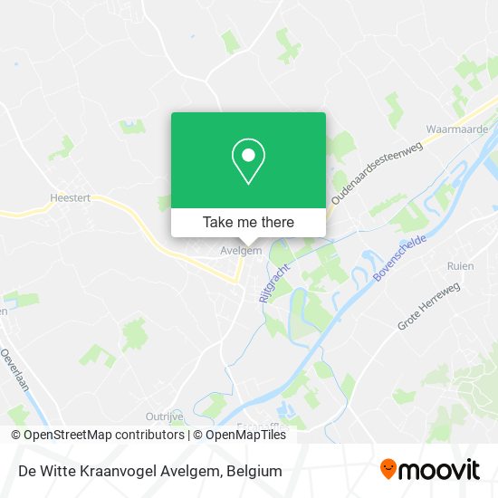 De Witte Kraanvogel Avelgem map