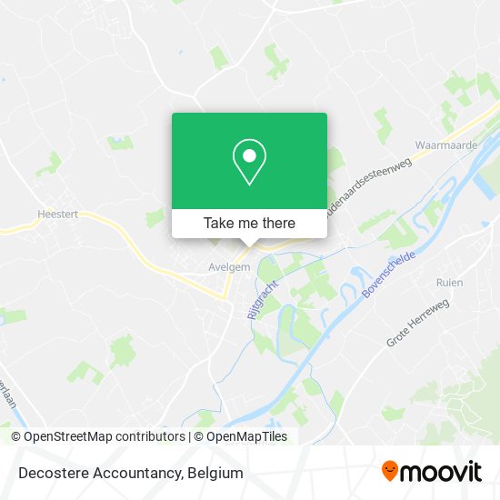 Decostere Accountancy map