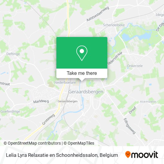 Lelia Lyra Relaxatie en Schoonheidssalon plan