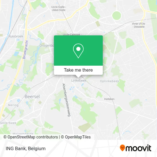 ING Bank map