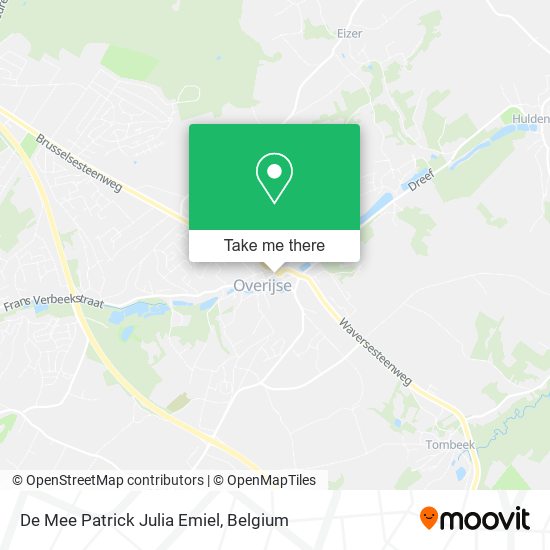 De Mee Patrick Julia Emiel map