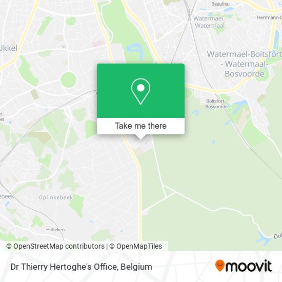 Dr Thierry Hertoghe's Office map