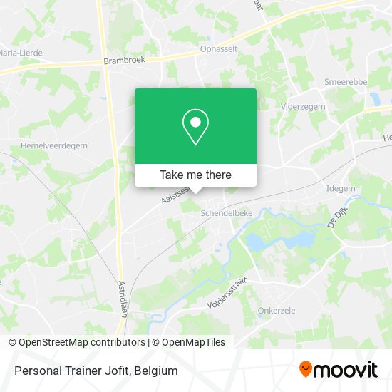 Personal Trainer Jofit map