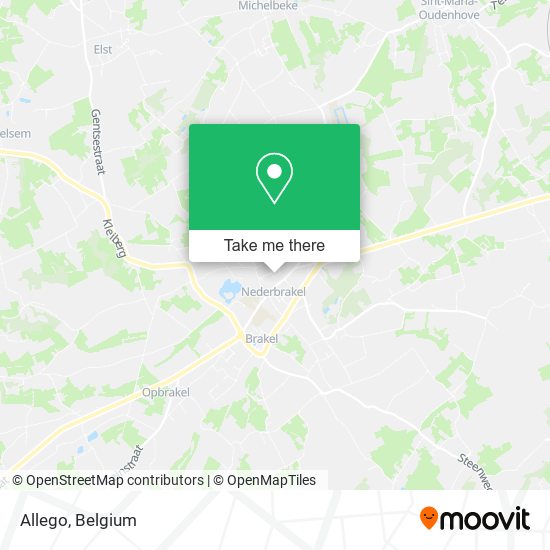 Allego map