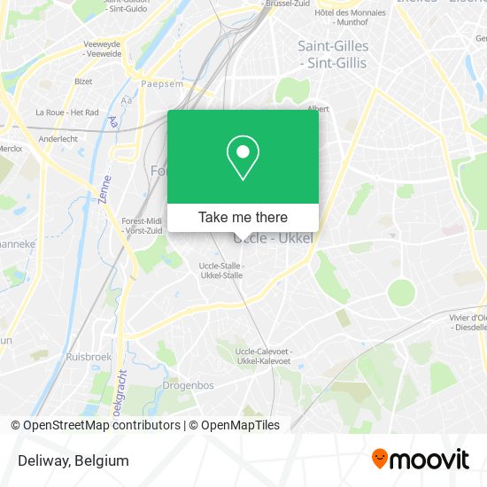 Deliway map