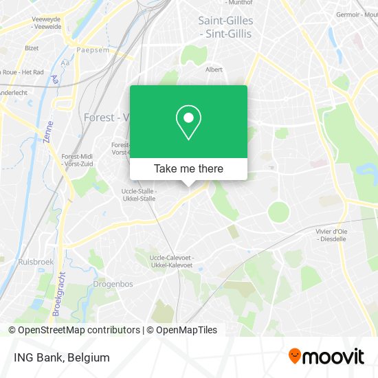 ING Bank map