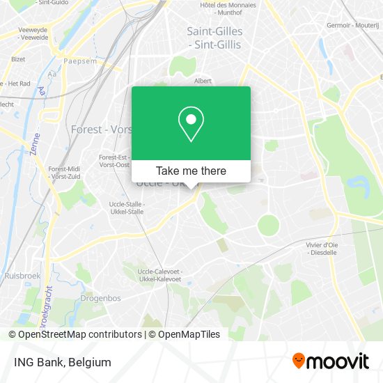 ING Bank map