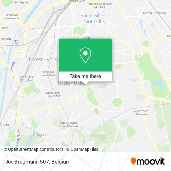 Av. Brugmann 507 map
