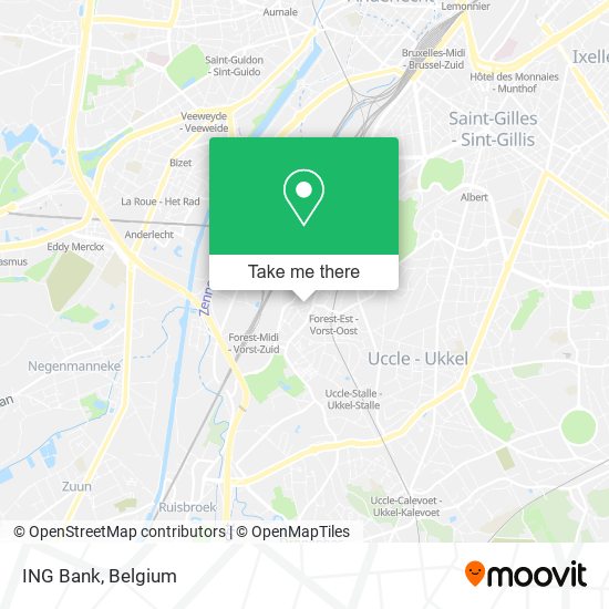 ING Bank map