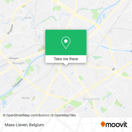 Maes Lieven map