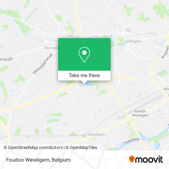 Foudoo Wevelgem map