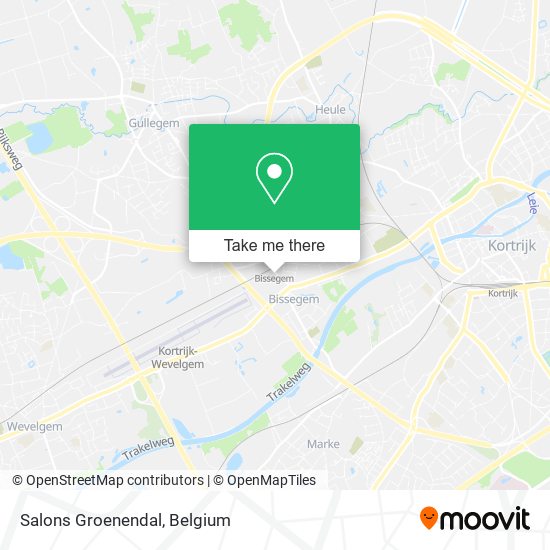 Salons Groenendal map