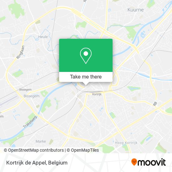 Kortrijk de Appel plan