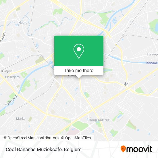 Cool Bananas Muziekcafe map