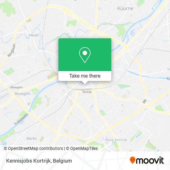Kennisjobs Kortrijk map