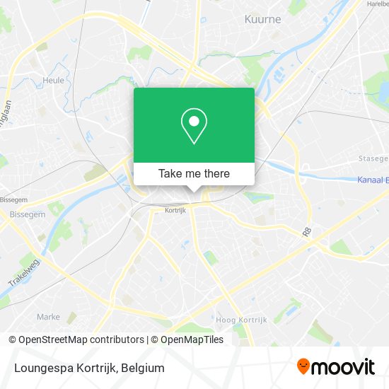 Loungespa Kortrijk plan