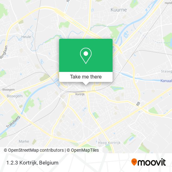 1.2.3 Kortrijk map