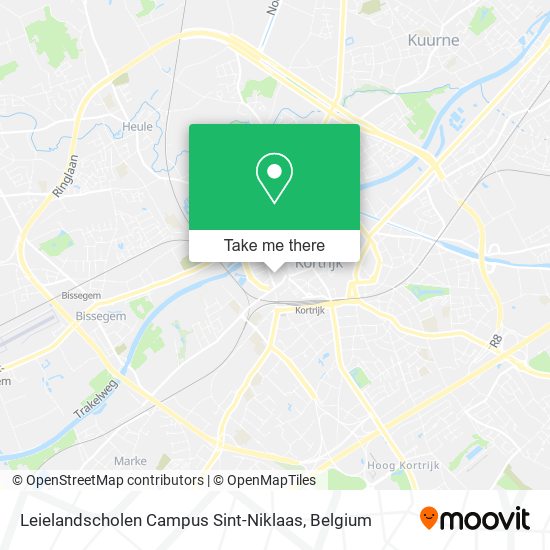 Leielandscholen Campus Sint-Niklaas map