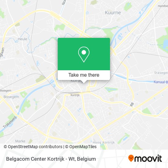 Belgacom Center Kortrijk - Wt plan