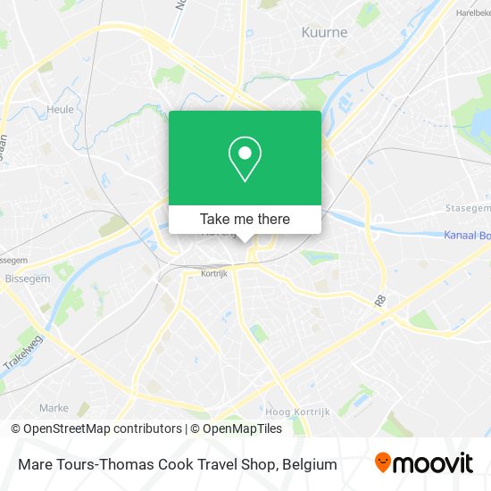 Mare Tours-Thomas Cook Travel Shop map