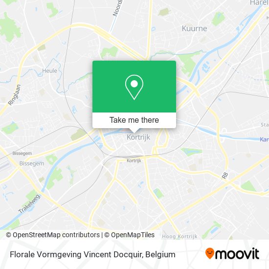 Florale Vormgeving Vincent Docquir map