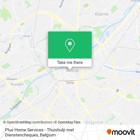 Plus Home Services - Thuishulp met Dienstencheques map