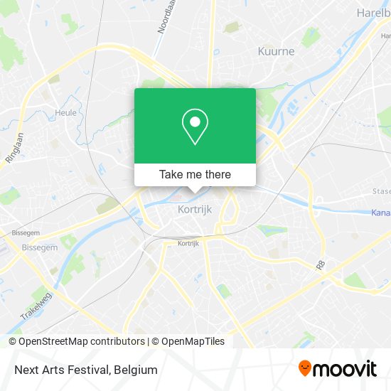 Next Arts Festival map
