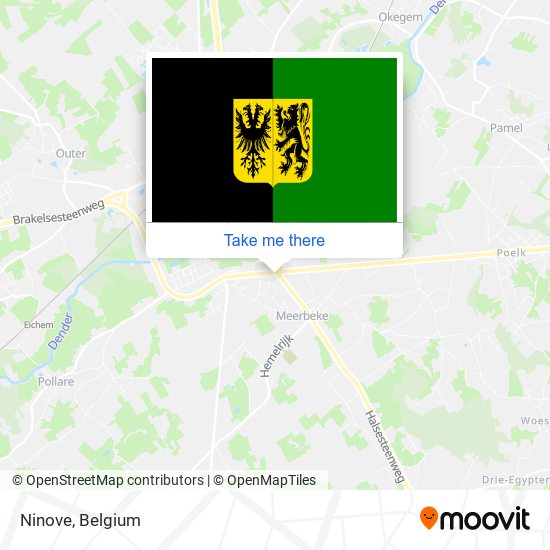 Ninove map