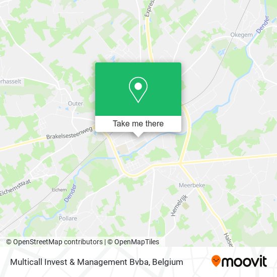 Multicall Invest & Management Bvba map