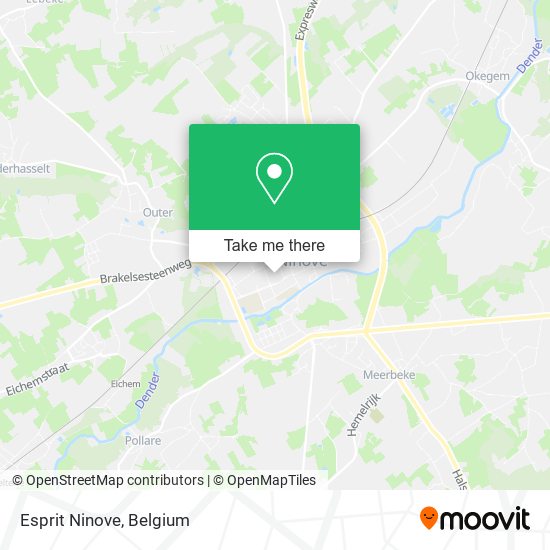 Esprit Ninove map