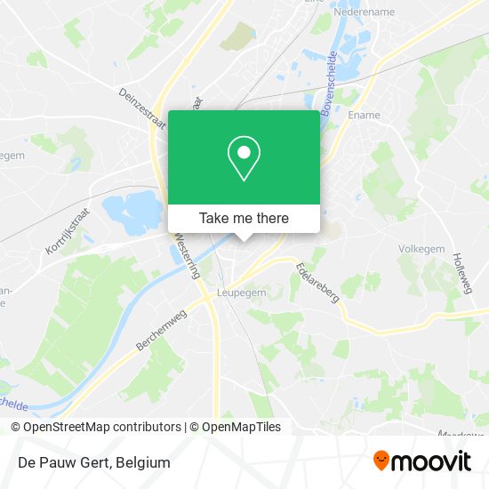 De Pauw Gert map