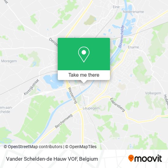 Vander Schelden-de Hauw VOF map