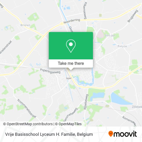 Vrije Basisschool Lyceum H. Familie plan