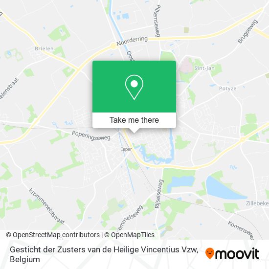 Gesticht der Zusters van de Heilige Vincentius Vzw plan