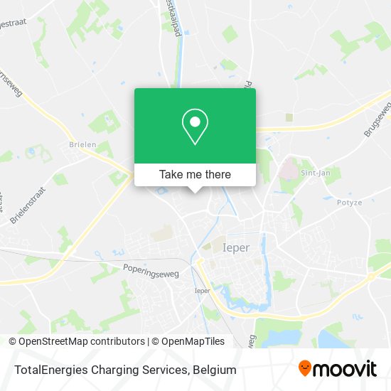 TotalEnergies Charging Services map