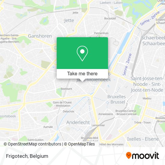 Frigotech map