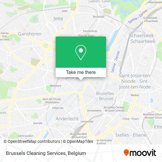 Brussels Cleaning Services map